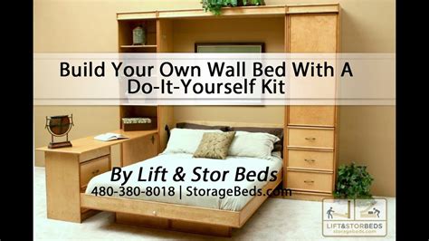 Build Your Own Wall Bed With A Do It Yourself Kit From Lift And Stor Beds Youtube