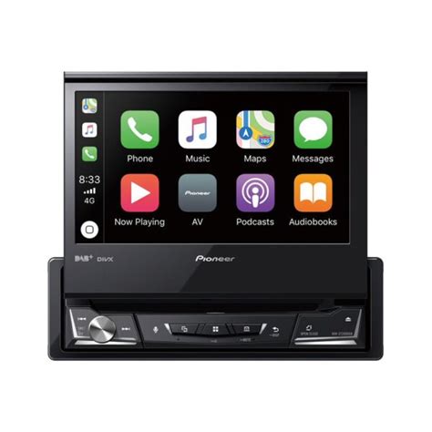 Pioneer AVH Z7200DAB Single DIN Flipout Screen With Android Auto And