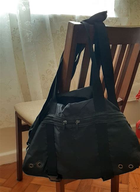 Bolsa Preta De Academia Bolsa De Ombro Feminina Usado 83735977 Enjoei