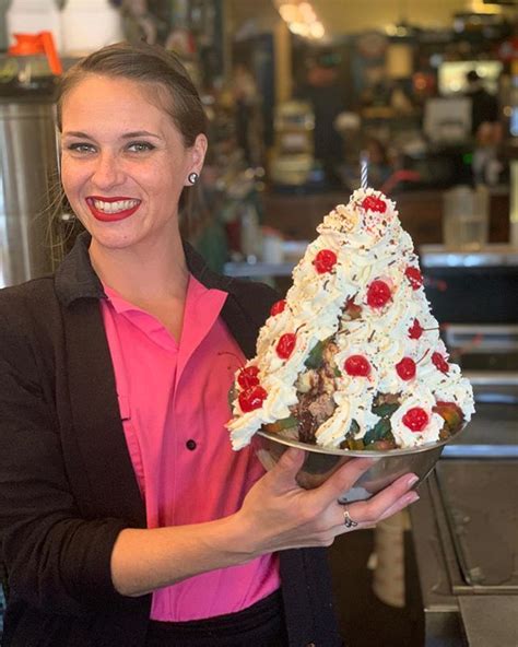 Take on the 22-Scoop Ice Cream Sundae Challenge at This Diner Found ...