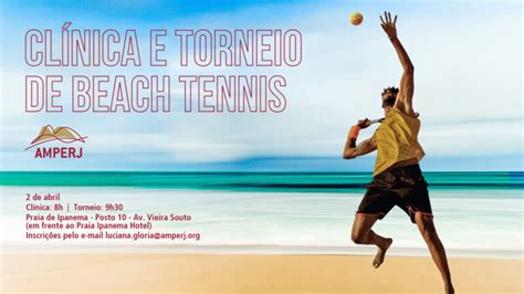 Torneio De Beach Tennis Da Amperj Ser Em De Abril Amperj