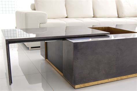 Goatskin Coffee Table Scala Luxury