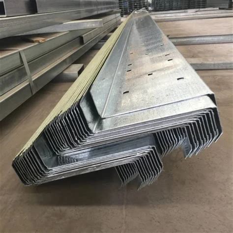 Cold Formed 250mm Purlins Free Sample Galvanized Steel Z C Purlin For