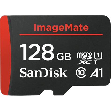 Sandisk 128gb Imagemate Microsdxc Uhs 1 Memory Card With Adapter C10