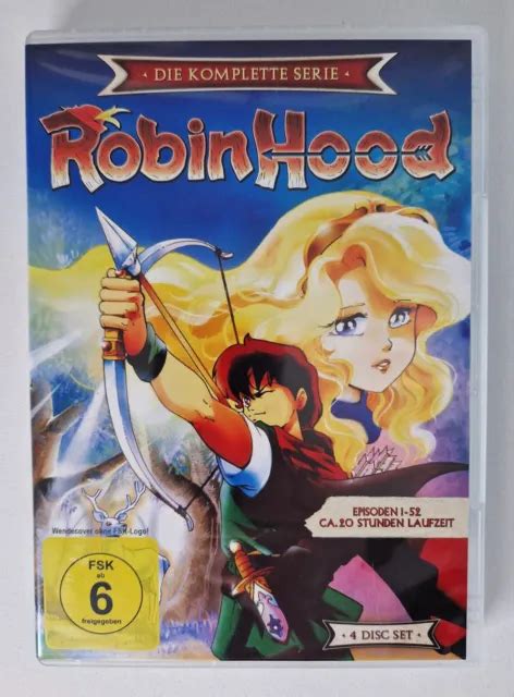 Robin Hood Komplette Serie Dvd S Anime Zeichentrick Rar Eur