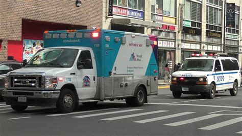 Mount Sinai Ems Ford E Ambulance Nypd Chevrolet Express Van