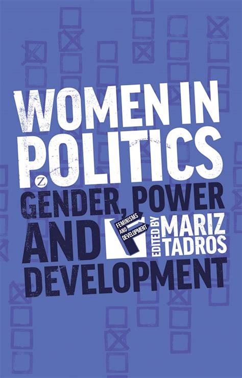 Women In Politics Gender Power And Development Feminisms And