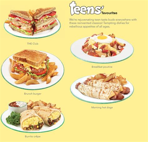 Cora Menu & Prices Canada