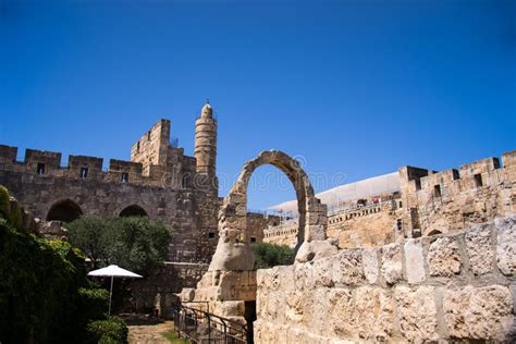 Mosaiskt Framme Av Synagoga I Jerusalem Den Gamla Staden Fotografering