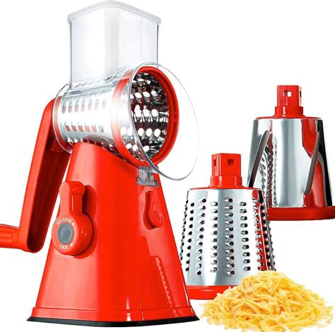 Rotary Cheese Grater With Handle Cheese Grater Hand Crank