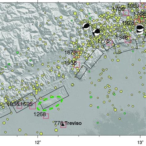 Maps of seismological and geodetical networks operating in the area.... | Download Scientific ...