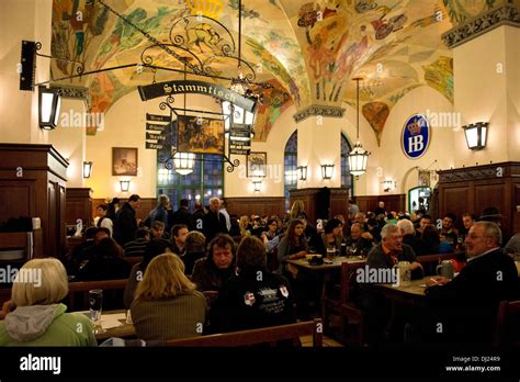 Germany, Bavaria, Munich; Hofbrauhaus beer house Stock Photo: 62742605 ...