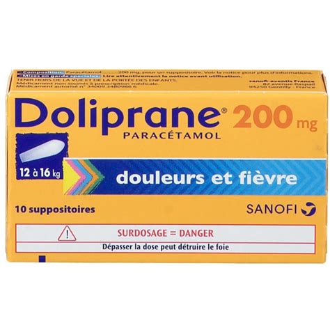 D Couvrir Imagen Doliprane Sirop Nouvelle Formule Couleur Fr