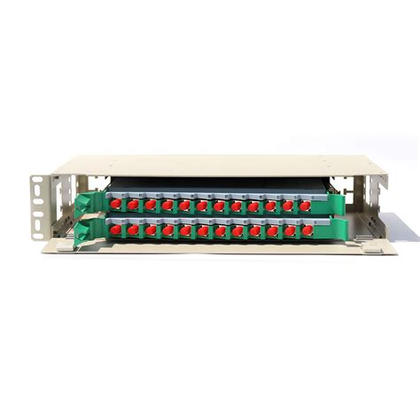 Kolorapus Outdoor 12 Cores Wall Mount Fiber Optic Distribution Box