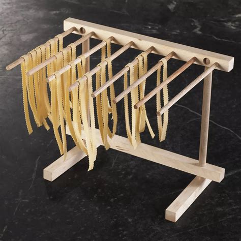 Eppicotispai Italian Wood Pasta Drying Rack Sur La Table