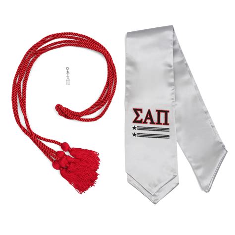 Executive Graduation Set Stole Cords And Tassel Charms The National Society Of Leadership And