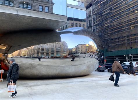 Anish Kapoor S Bean Sculpture Is Finally Complete In Tribeca Sqft