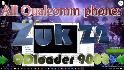 Guide QDloader 9008 Flash Stock ROM Zuk Z2 And All Qualcomm Mobiles