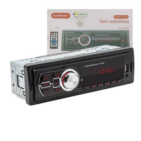 Jonh Variedades Drop Radio De Carro Som Automotivo Mp Player