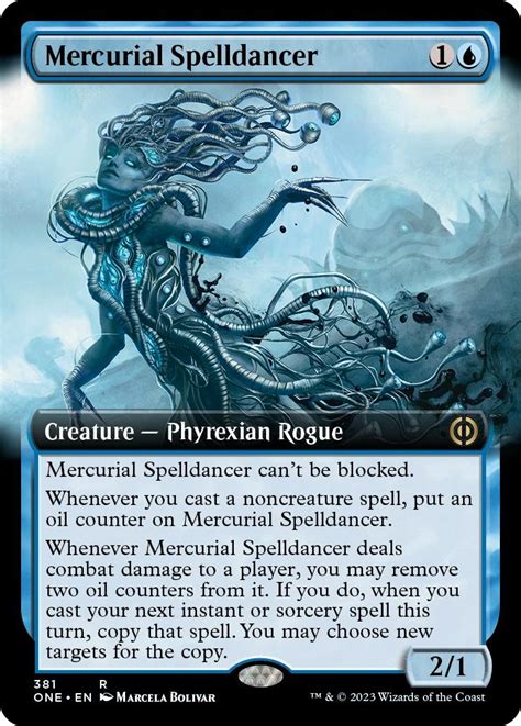 Mercurial Spelldancer Phyrexia All Will Be One Variants Standard