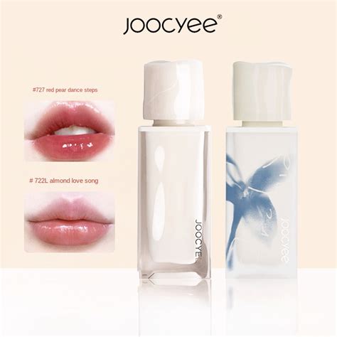 JOOCYEE Lip Glaze Lipstick Fermented Water Wave Lip Glaze Plain Mirror