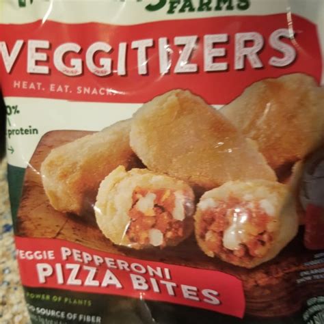 Morningstar Farms Veggitizers Pizza Bites Pepperoni Review Abillion