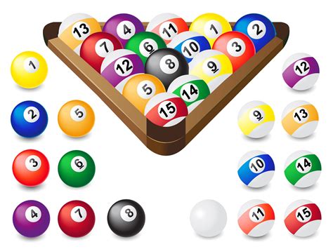 Billiard Balls SVG