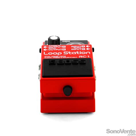 Boss RC1 Loop Station : Effets Guitare Electrique Boss RC-1 - SonoVente.com