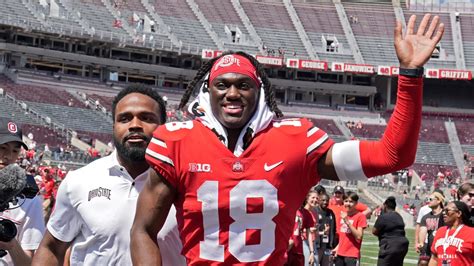 Ohio State Wr Marvin Harrison Jr Might Be No 1 Pick If Not For Qbs