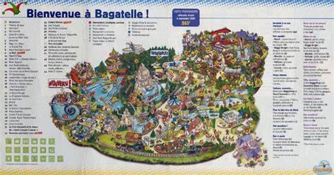 Parc Bagatelle Map And Brochure 2001 2023 ThemeParkBrochures Net