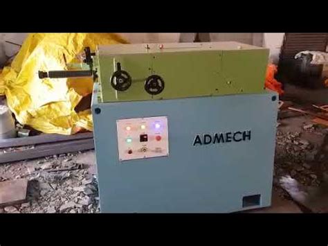 Tube Finning Machine Admech Make Youtube