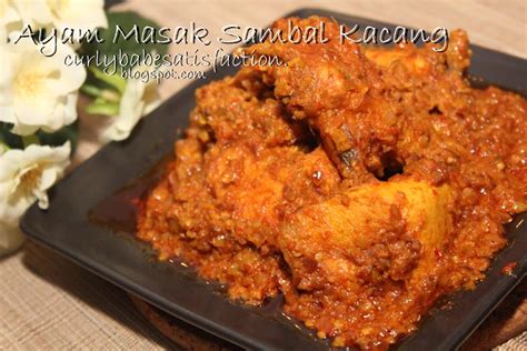 Curlybabes Satisfaction Ayam Masak Sambal Kacang