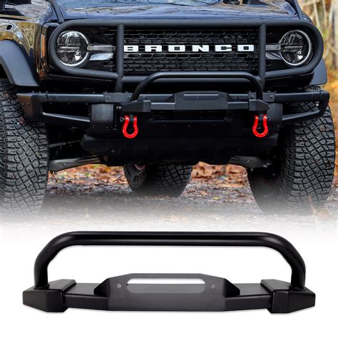 Iag I Line Modular Front Bumper Winch Mount For 2021 Ford Bronco