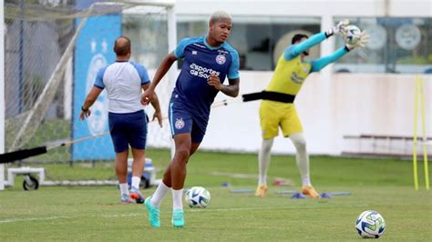 Elenco Do Bahia Tem Manhã De Treino Técnico Na Cidade Tricolor Bahia Ge