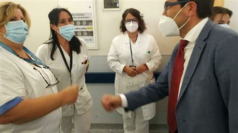 La Visita Di Alessio D Amato All Ospedale Spaziani Di Frosinone