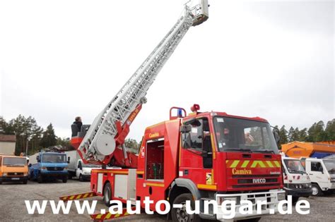 Iveco Eurocargo 130E24 Camiva Metz EPAS 30 DLK Drehleiter Feuerwehr