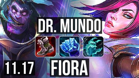 Dr Mundo Vs Fiora Top Defeat Legendary Games Kr Master