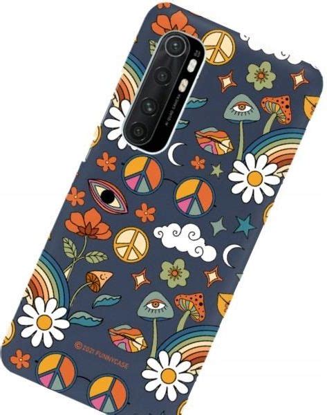 Etui Matowe Do Xiaomi MI Note 10 Lite Granat Wzory Etui Na Telefon