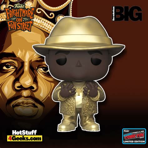 Funko NYCC 2022: Biggie w/ Golden Suit & Fedora Funko Pop!