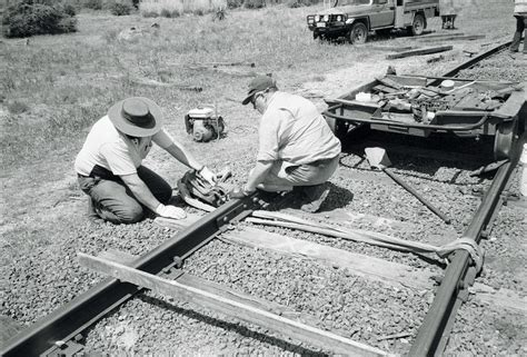 Frame Trackwork On The Departure Road Of The Canberr Flickr