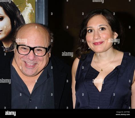 Danny Devito And Daughter Lucy Devito During The Premiere Of The New Movie Nobel Son Held At