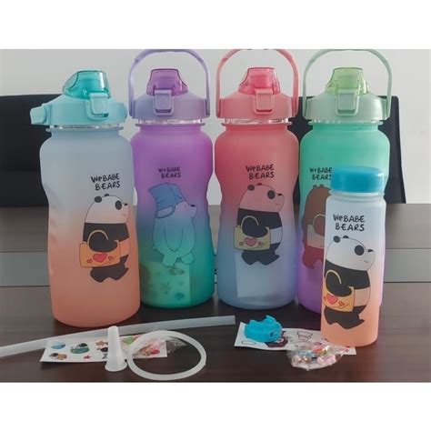 Jual Botol We Babe Bears In Botol Minum Karakter Kapasitas