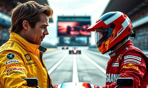 Brad Pitt E Charles Leclerc Protagonisti Di Un Curioso Duello In Pista