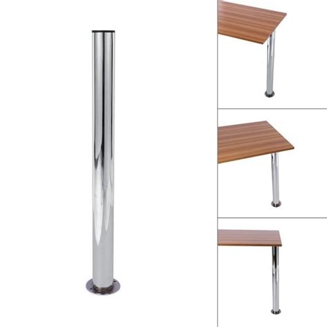 Pied De Table Réglable en Métal Hauteur réglage 710 1100mm Cdiscount