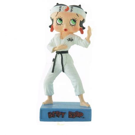 Figura Betty Boop Karateka colección N 44