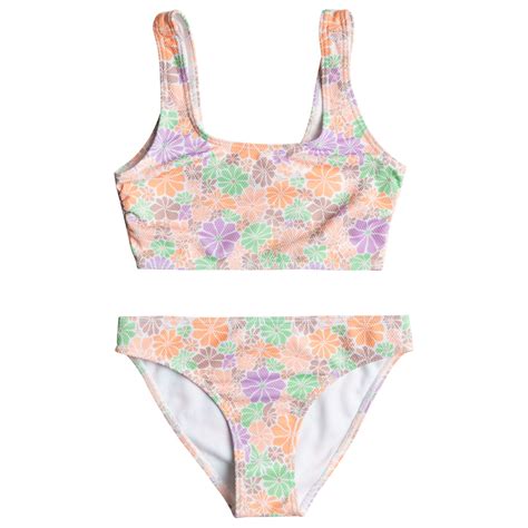 Roxy All About Sol Cropped Set Bikini Barn K P Online Bergfreunde Se