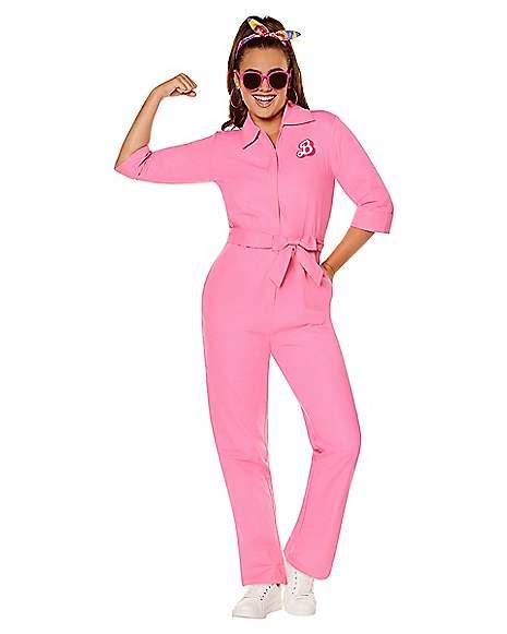 Adult Pink Power Jumpsuit Barbie The Movie