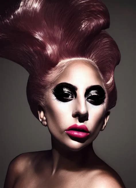 Lady Gaga Photoshoot By Nick Knight Editorial Studio Stable Diffusion