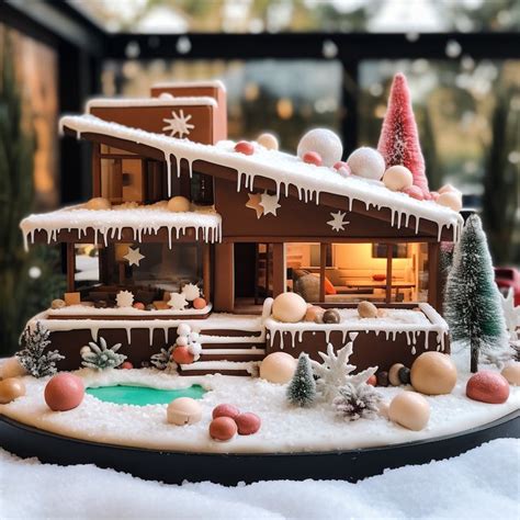 Midcentury Gingerbread Houses To Celebrate The Season Moss And Fog In