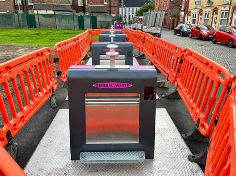 Liverpool City Council Subterranean Super Bin Scheme B Harris Surfacing